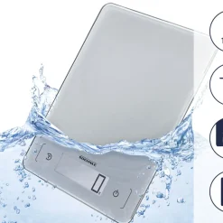 New Soehnle Page Aqua Proof Køkkenvægt Hvid