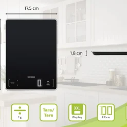 Discount Soehnle Page Profi 100 Køkkenvægt Sort