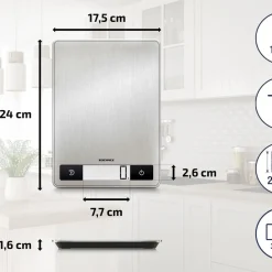 New Soehnle Page Profi 200 Køkkenvægt Stål