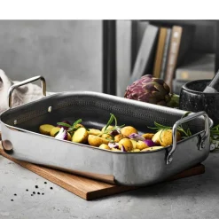 Sale Pillivuyt Gourmet Paillon Hybrid Bradepande Silver metallic