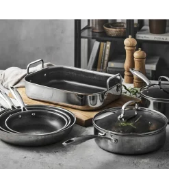 Hot Pillivuyt Gourmet Paillon Hybrid Kasserolle Silver metallic