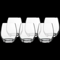 Best Luigi Bormioli Palace Vandglas 6 stk. Klar