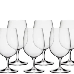 Hot Luigi Bormioli Palace Vandglas på fod 6 stk. Klar