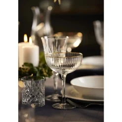 New Lyngby Glas Palermo Gold Cocktailglas 4 stk. Klar