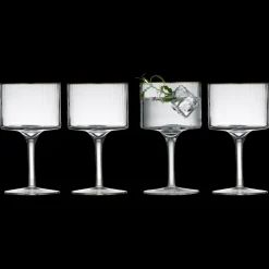 Clearance Lyngby Glas Palermo Gold Gin & tonic-glas 4 stk. Klar