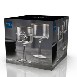 Clearance Lyngby Glas Palermo Gold Gin & tonic-glas 4 stk. Klar
