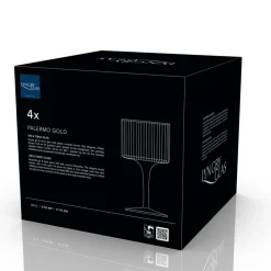 Clearance Lyngby Glas Palermo Gold Gin & tonic-glas 4 stk. Klar