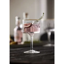Clearance Lyngby Glas Palermo Gold Gin & tonic-glas 4 stk. Klar