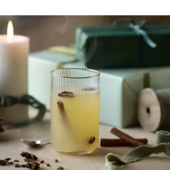 Lyngby Glas Palermo Gold Highball 4 stk. Klar