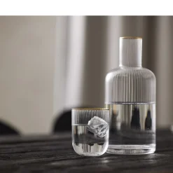 New Lyngby Glas Palermo Gold Tumbler 4 stk. Klar