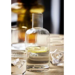 New Lyngby Glas Palermo Gold Tumbler 4 stk. Klar