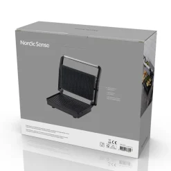 New Nordic Sense Paninigrill 1000 watt Sort