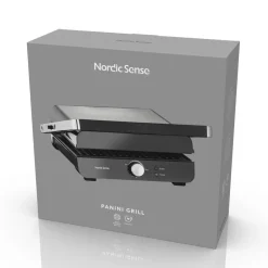 Nordic Sense Paninigrill 2000 watt Sort