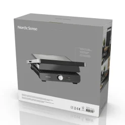 Nordic Sense Paninigrill 2000 watt Sort