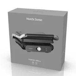 Discount Nordic Sense Paninigrill aft. plader 2000 watt Sort