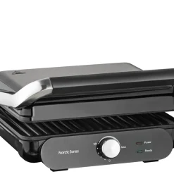 Discount Nordic Sense Paninigrill aft. plader 2000 watt Sort