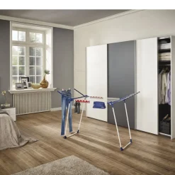 New Leifheit Pegasus 180 Plus Tørrestativ Blå