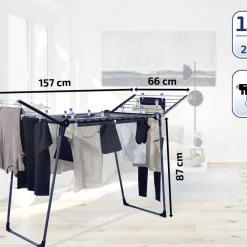 Hot Leifheit Pegasus 180 Solid Tørrestativ Black