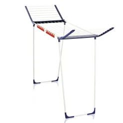 Sale Leifheit Pegasus 180 Solid Maxx Tørrestativ Hvid/Blå