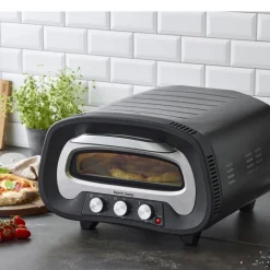 Online Nordic Sense Pizzaovn elektrisk 2200 watt Sort/S&oslash;lv