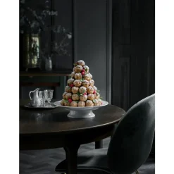 Sale Pillivuyt Plissé Fad på fod Hvid