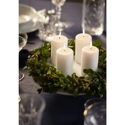 Sale Pillivuyt Plissé Fad på fod Hvid