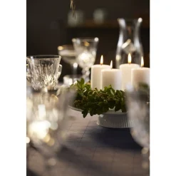 Sale Pillivuyt Plissé Fad på fod Hvid