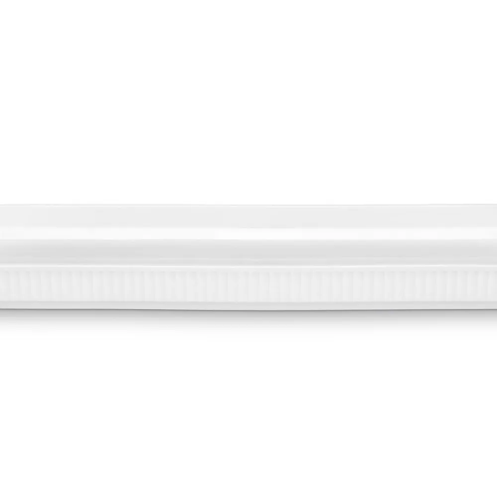 Outlet Pillivuyt Plissé Fad rektangulært Hvid