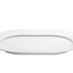 Sale Pillivuyt Plissé Serveringsfad ovalt Hvid