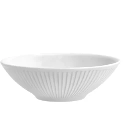 Sale Pillivuyt Plissé Skål lav Hvid