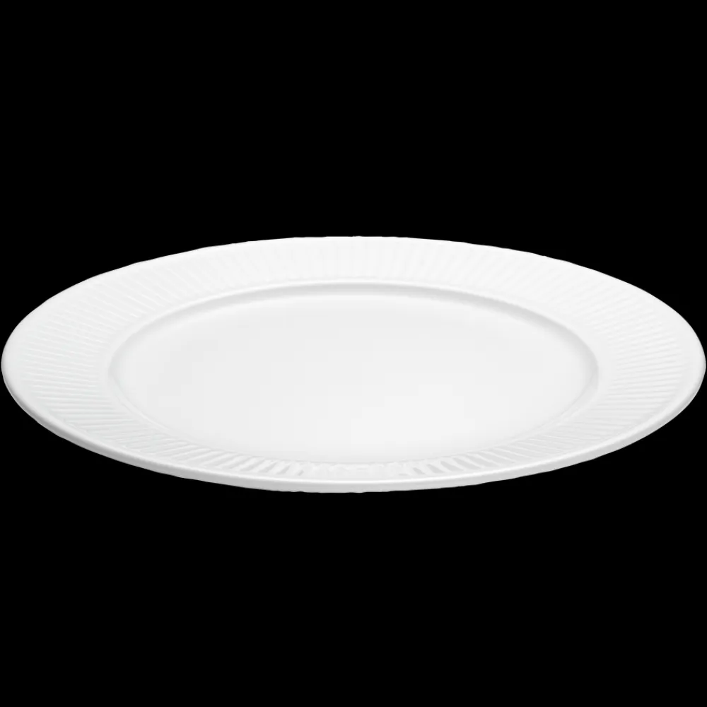 Sale Pillivuyt Plissé Tallerken flad Hvid