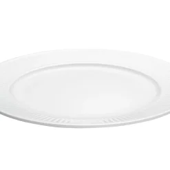 Sale Pillivuyt Plissé Tallerken flad Hvid