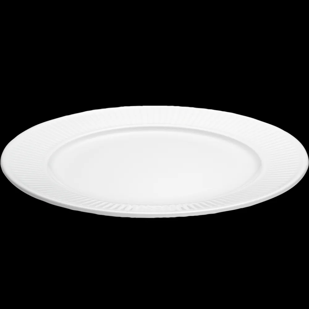 Sale Pillivuyt Plissé Tallerken flad Hvid