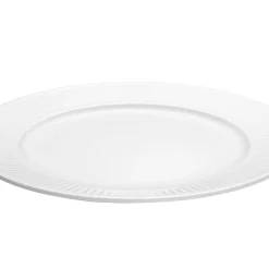 Sale Pillivuyt Plissé Tallerken flad Hvid