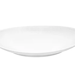 Outlet Pillivuyt Plissé Tallerken oval Hvid