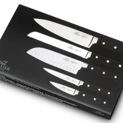Sale Lion Sabatier International Pluton Knivsæt 5 dele Stål/Sort