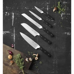 Sale Lion Sabatier International Pluton Knivsæt 5 dele Stål/Sort