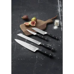 Sale Lion Sabatier International Pluton Knivsæt 4 dele Stål/Sort