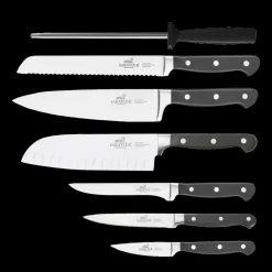 Outlet Lion Sabatier International Pluton Knivsæt 7 dele Stål/Sort