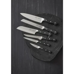 Outlet Lion Sabatier International Pluton Knivsæt 7 dele Stål/Sort