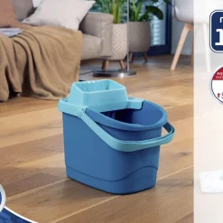 Clearance Leifheit Power Clean M Gulvspand Turkis