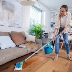 Outlet Leifheit Power Clean M Gulvvasker teleskop micro duo Turkis