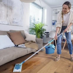 Outlet Leifheit Power Clean M Gulvvasker teleskop micro duo Turkis