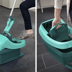 Best Leifheit Profi XL Mobile Spand med vrider Gr&oslash;n