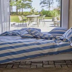 Södahl organic Ray Sengetøj Ocean Blue