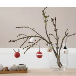 Sale Hoptimist Reindeer Bumble Juleophæng 2 stk. White