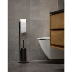 Hot Zone Denmark Rim Fritst. toiletrulleh. m børste Black