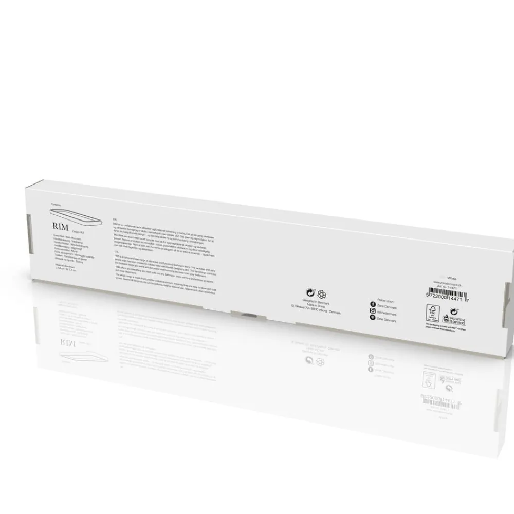 New Zone Denmark Rim Håndklædestang White