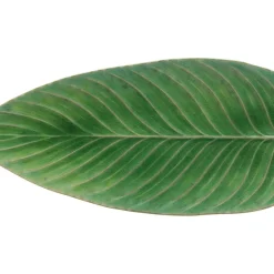 Costa Nova Riviera Serveringsfad aflangt blad Gr&oslash;n/Gr&oslash;n