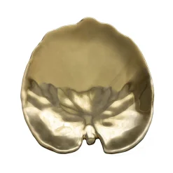 Best Costa Nova Riviera Tallerken åkandeblad Gylden